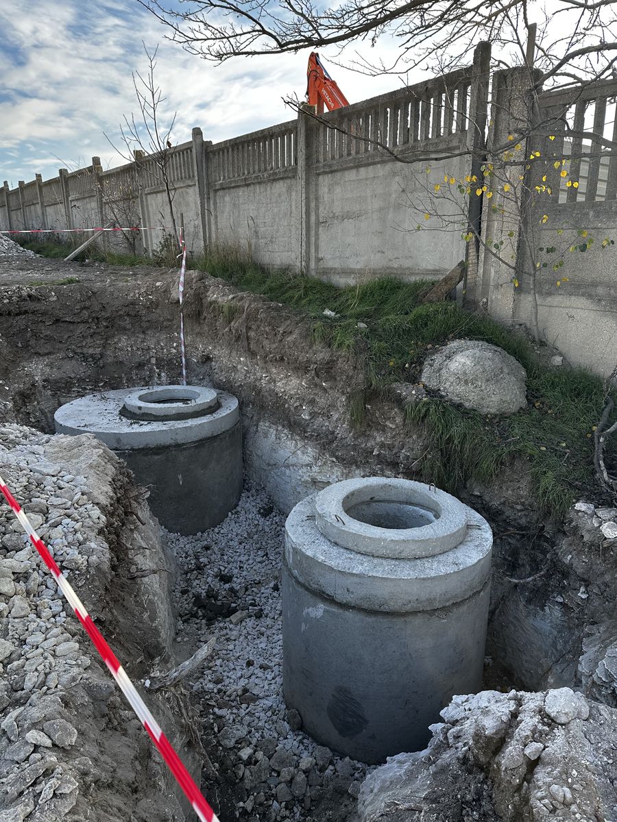Два кольца в траншее