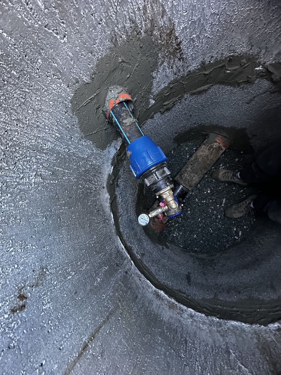 Монтаж водосчетчика